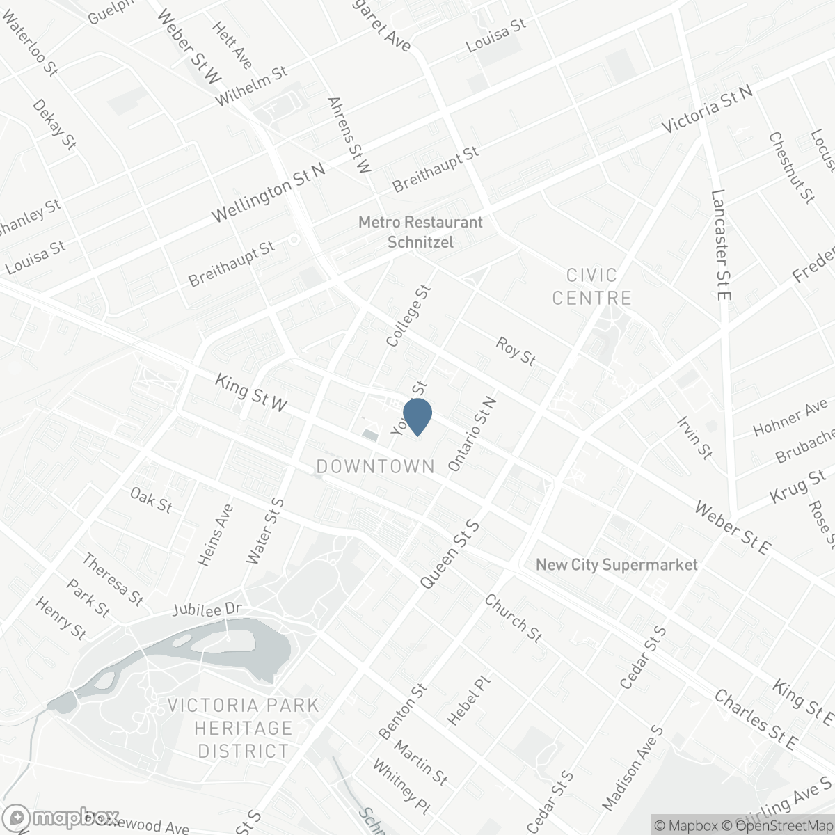 1204 - 85 DUKE STREET W, Kitchener, Ontario N2H 0B7